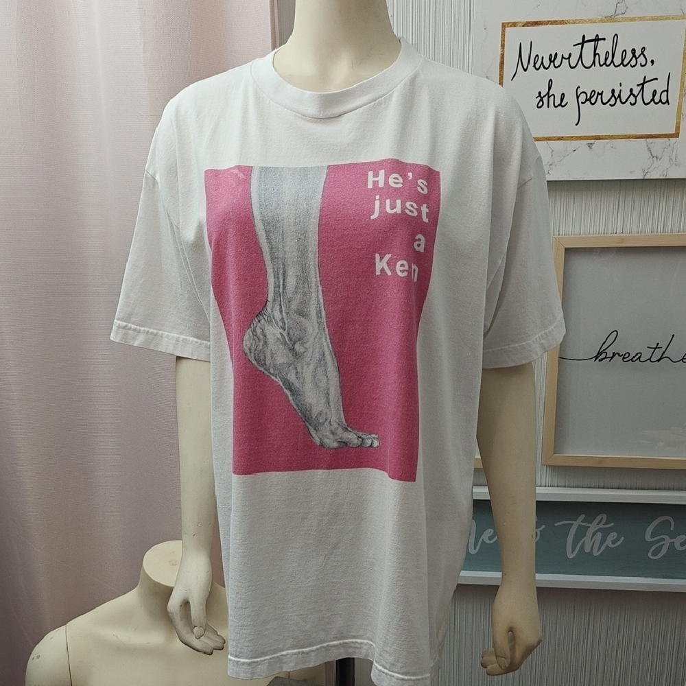 White T-Shirt with Unique Graphic